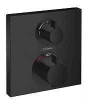 Смеситель для душа Hansgrohe Ecostat Square матовый черный