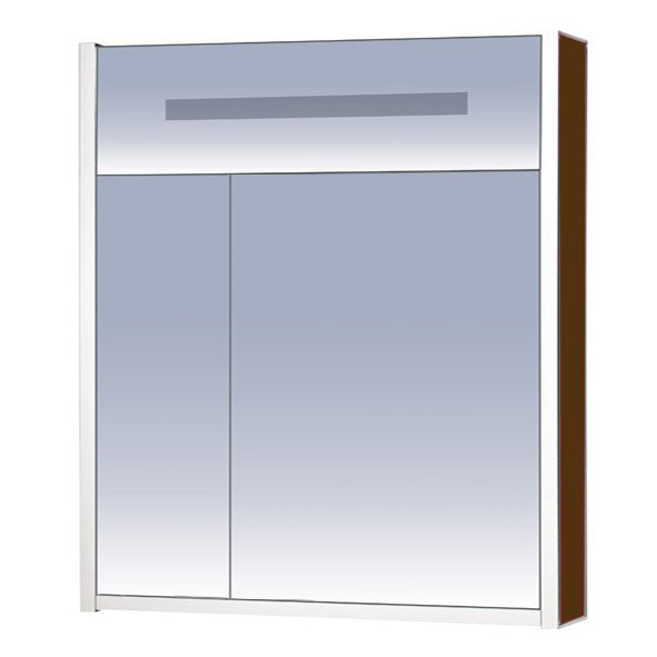 Зеркальный шкаф, цвет коричневый, Misty Джулия Л-Джу04065-1410 (детальная фотография)