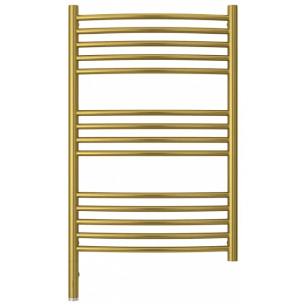 Полотенцесушитель электрический Сунержа Богема 3.0 50х80 см левый состаренная латунь 051-5802-8050 (детальная фотография), другие