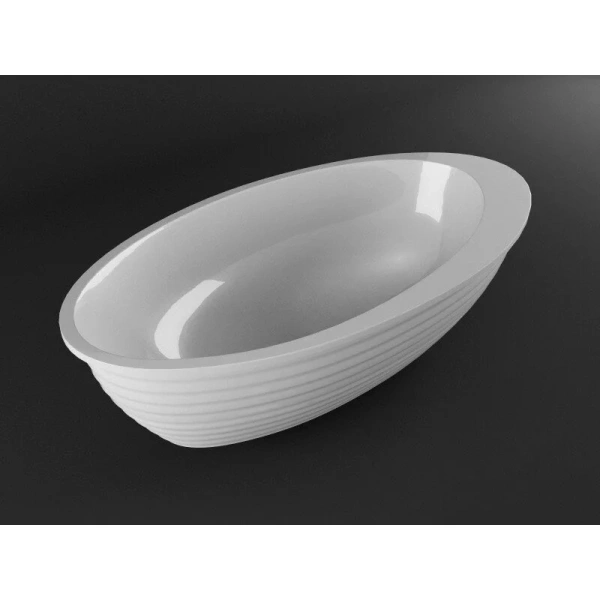 Ванна акриловая Vayer Boomerang 194.100.045.1-4.0.3.0 F, 194 х 100 см, с панелью Гл000010198 (детальная фотография), без гидромассажа