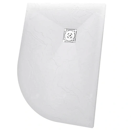 Душевой поддон RGW Stone Tray ST/AL-W 120x80 см левый белый - фото 6