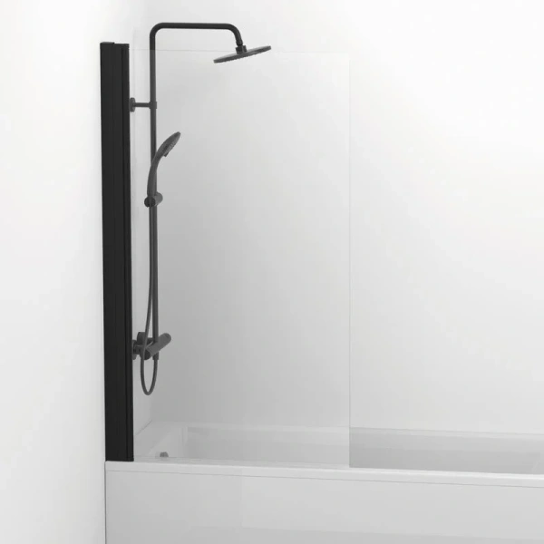 Шторка для ванны Ideal Standard Connect 80х140 см реверсивная T9923V3 (детальная фотография)