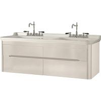 Тумба под раковину Kerasan Waldorf 144 см белая матовая ваниль