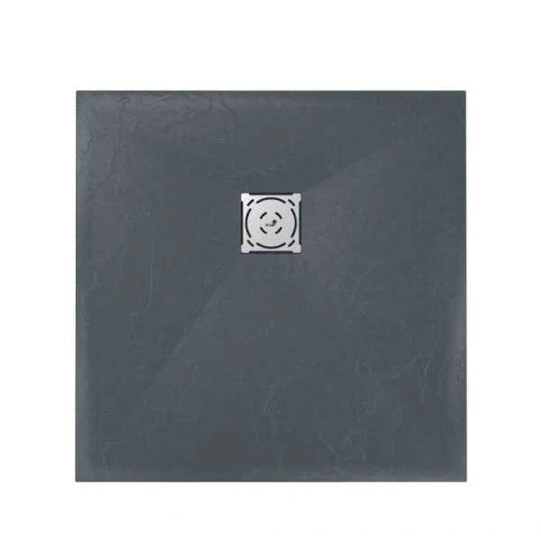 Душевой поддон RGW Stone Tray ST-G 100х100 см графит 16152100-02 (детальная фотография), квадратные