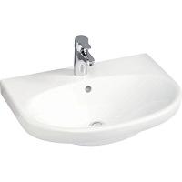 Раковина подвесная на пьедестал Gustavsberg Nautic 55569901 56х43х17.5 см 