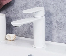 Смеситель для раковины WasserKRAFT Mindel белый