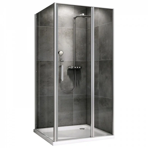 Душевой уголок Abber Sonnenstrand 110х70 см профиль хром AG04110S-S70 (детальная фотография)