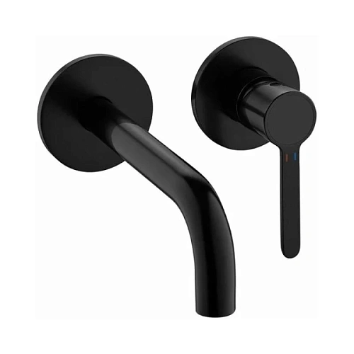 Смеситель для раковины Cezares Eco черный матовый - фото 2