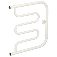 Полотенцесушитель водяной Сунержа Лира+ 50х50 см белый матовый