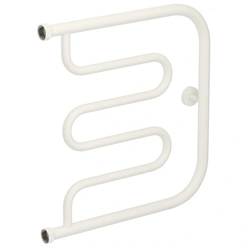 Полотенцесушитель водяной Сунержа Лира+ 50х50 см белый матовый - фото 3