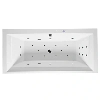 Ванна гидромассажная Excellent Crown Grand Ultra 190 x 90 см, белый/хром, WAEX.CRG19.ULTRA.CR