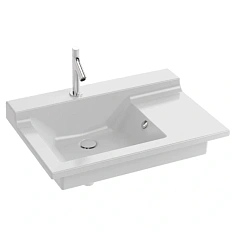 Раковина Jacob Delafon Soprano 80 см белая