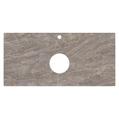 Столешница для накладных раковин Kerama Marazzi Plaza Classic 100 см Парнас пепельный лаппатированный