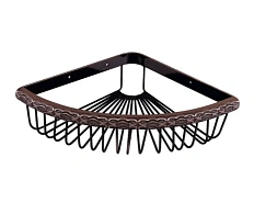 Решетка для ванной Lemark черная бронза