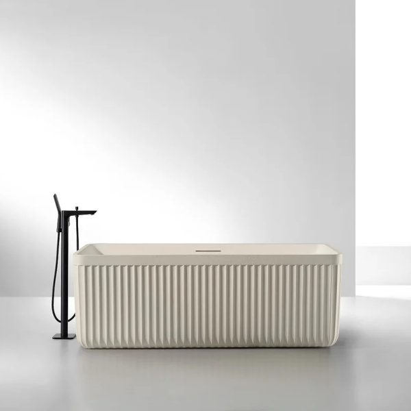 Ванна из искусственного камня ALTROBAGNO Cinzia 090108 170x75 см cream ALTROBAGNOCinzia090108Cream (детальная фотография), 170x75 см