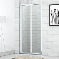 Душевая дверь в нишу Cezares Eco 80 см стекло прозрачное