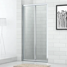 Душевая дверь в нишу Cezares Eco 80 см стекло прозрачное