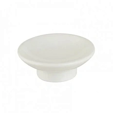 Мыльница Migliore Mirella/Fortuna белая керамика