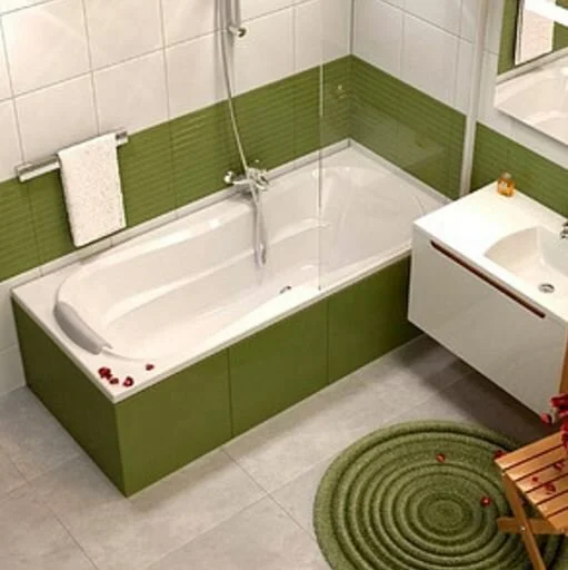 Ванна акриловая Ravak Campanula II 180х80 см белая CB21000000 (детальная фотография)