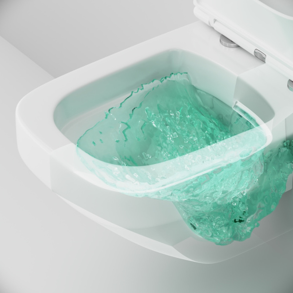 Унитаз подвесной Am.Pm Inspire 2.0 с сиденьем микролифт белый C50A1700SC (детальная фотография), фарфор, керамика