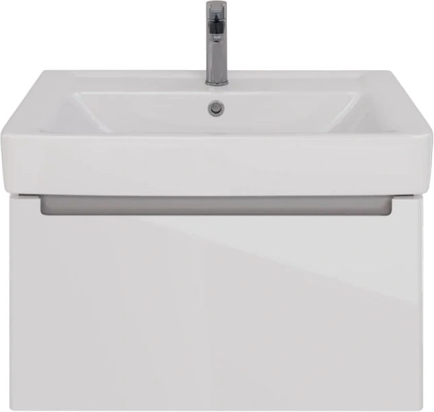 Тумба с раковиной подвесная Lemark Buno Mini LM05BM80T 80 см направляющие с доводчиком (детальная фотография), в наличии, нет в наличии