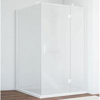 Душевой уголок профиль белый стекло сатин Vegas-glass