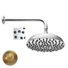 Верхний душ, бронза, Nicolazzi Doccia