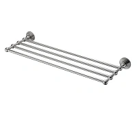 Полочка для ванной WasserKRAFT Ammer никель