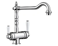 Смеситель для кухни, хром, Blanco Sora