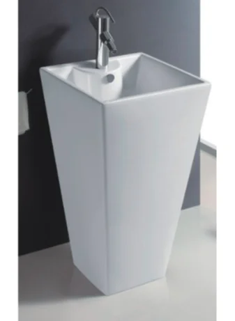 Раковина напольная GID Autonomo Nb145 47 см белая 81103 (детальная фотография), белые