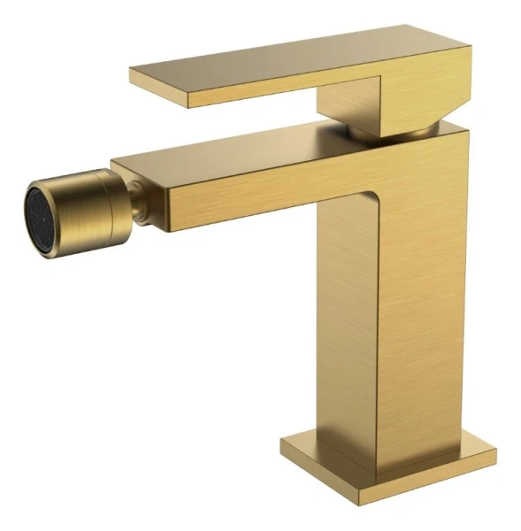 Смеситель для биде Boheme Qubic бронза 476-BR (детальная фотография)