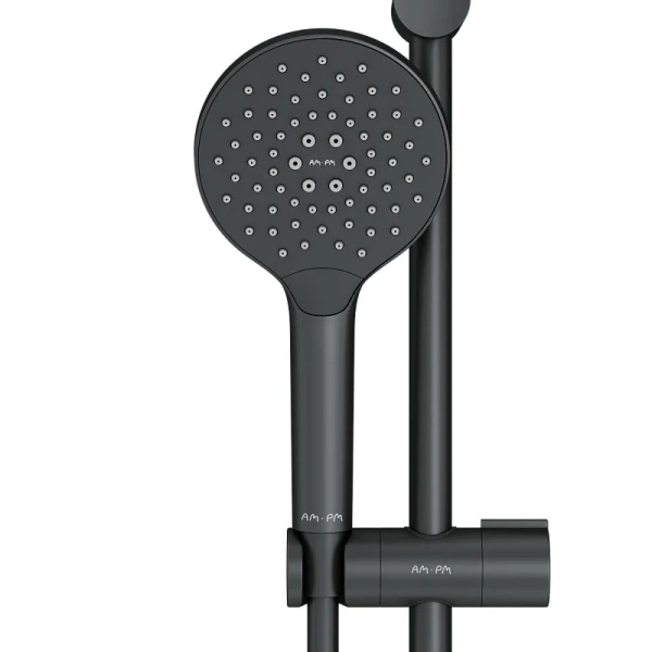 Душевой гарнитур Am.Pm Like черный матовый F0180022 (детальная фотография), черные