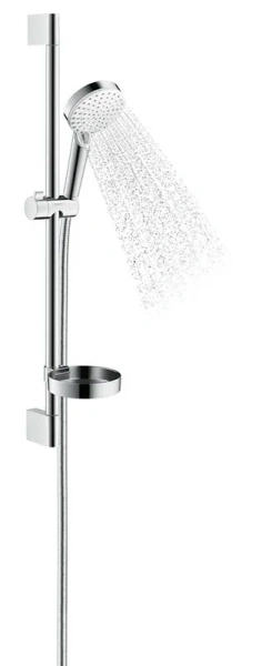 Душевой комплект Hansgrohe Crometta с мыльницей 26553400 (детальная фотография), душевые гарнитуры