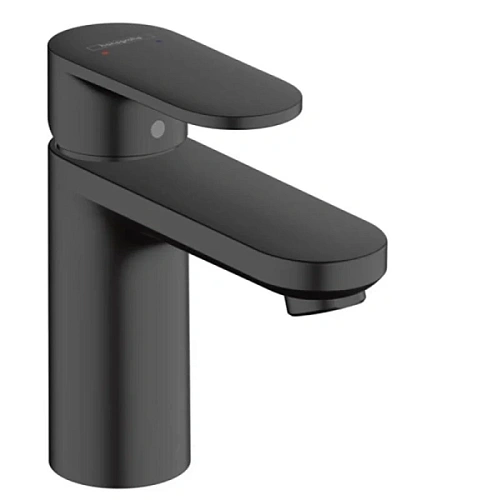 Смеситель для раковины Hansgrohe Vernis Blend черный матовый - фото 2