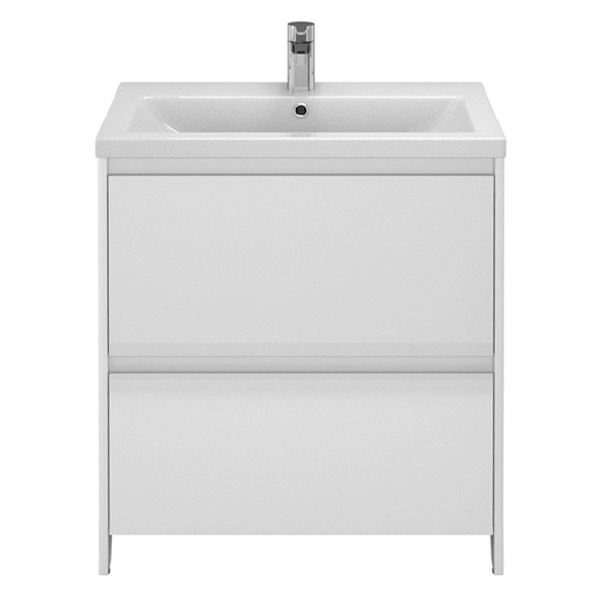 Тумба под раковину напольная Velvex Klaufs 70 см белая глянцевая tnKLA.70.2Y-616.216 (детальная фотография)