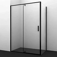 Душевой уголок WasserKRAFT Elbe 90х80 см профиль черный