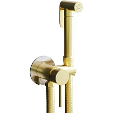 Гигиенический душ со смесителем RGW Shower Panels SP-211Gb золото