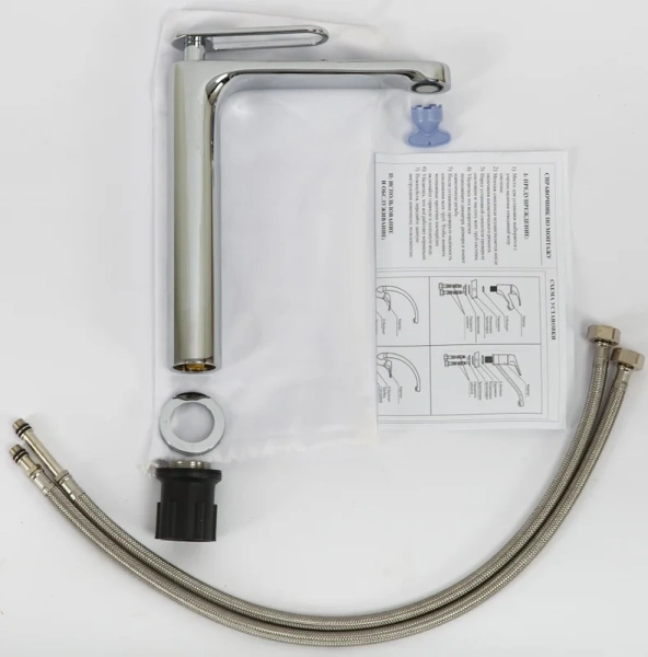 Смеситель для раковины Cezares Momento хром MOMENTO-LS-01-W0 (детальная фотография), для раковины