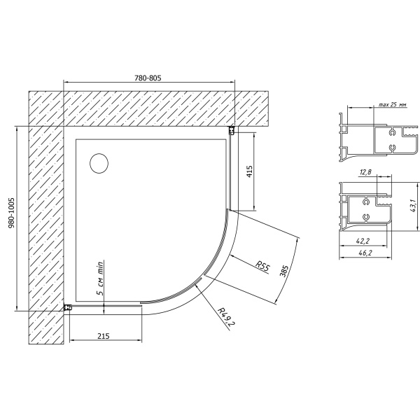 Схема (детальная фотография), раздвижные