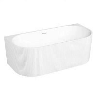 Aкриловая ванна Sancos Vivia FB25 пристенная, 170 х 80 см, белый
