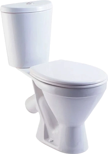 Унитаз компакт Rosa Элегант белый - фото 1