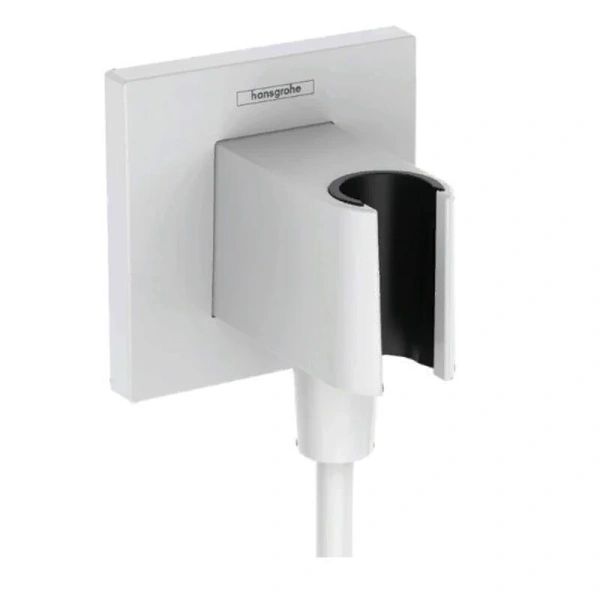 Шланговое подсоединение Hansgrohe FixFit белый матовый 26889700 (детальная фотография)