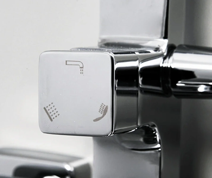 Душевая стойка WasserKRAFT хром A16501 (детальная фотография), настенные