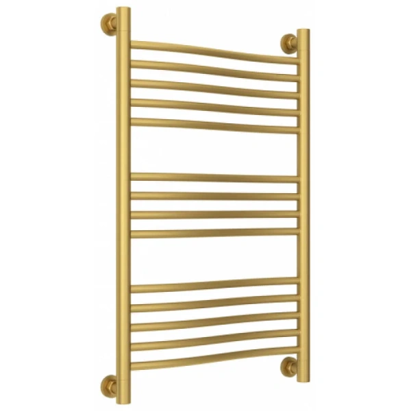 Полотенцесушитель водяной Сунержа Флюид+ 50х80 см золотой шелк 32-0222-8050 (детальная фотография)