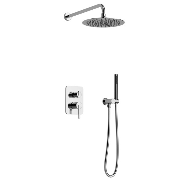 Душевой комплект ALTROBAGNO Unione 040106 хром ALTROBAGNOUnione040106Cr (детальная фотография)