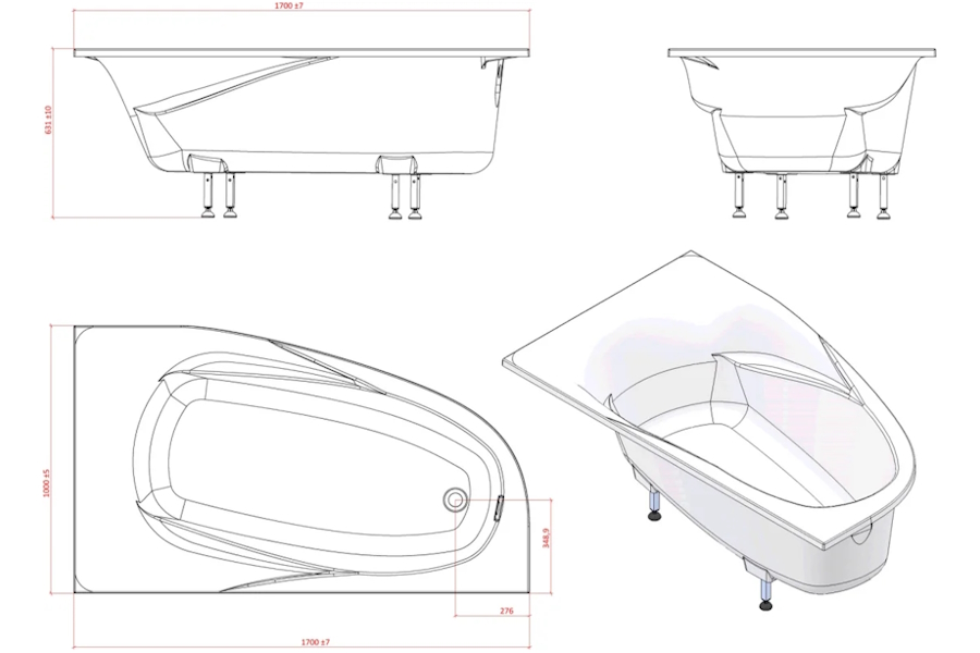Схема (детальная фотография), недорогие, глубокие