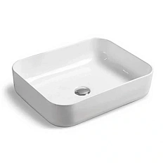 Раковина Vincea 50 см накладная, белая