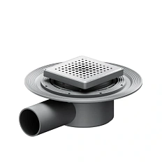 Душевой трап Am.Pm MasterFlow 10 см хром матовый