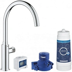 Смеситель для кухни Grohe Blue Pure с функцией фильтрации