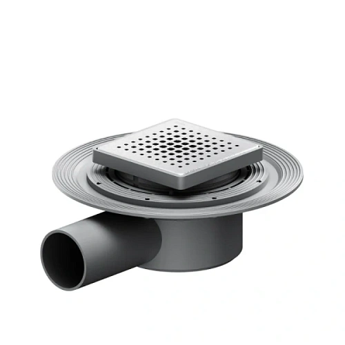 Душевой трап Am.Pm MasterFlow 10 см хром матовый - фото 2